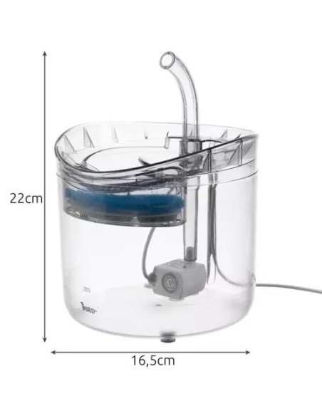 Automatinis vandens fontanas katėms Purlov, 2l