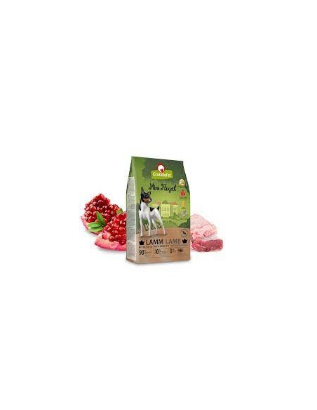 GranataPet MINI ROYAL sausas maistas šunims su ėriena ir paukštiena, 1kg