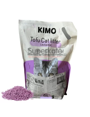 Kimo natūralus tofu kraikas, levandų kvapo. 6l, 2,5kg