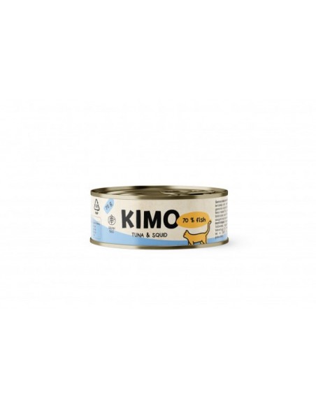 Kimo Tuna&Squid konservai katėms su tunu ir kalmarais 70g X 24 vnt