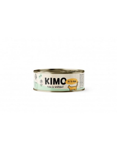 Kimo Tuna&Whitebait konservai katėms su tunu ir mailiumi, 70g X 24vnt.