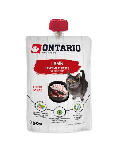 ONTARIO Lamb skanėstas - pasta katėms su ėriena, 90g