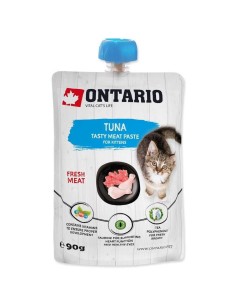ONTARIO Kitten Tuna skanėstas - pasta kačiukams su tunu, 90g