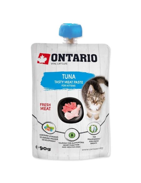 ONTARIO Kitten Tuna skanėstas - pasta kačiukams su tunu, 90g