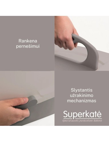 Catit Jumbo Cat pan/Catit Jumbo uždaras tualetas