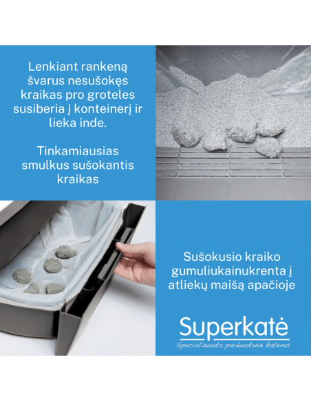 Catit Smart Sift pusiau automatinis kačių tualetas