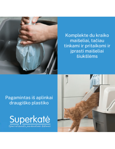 Catit Smart Sift pusiau automatinis kačių tualetas
