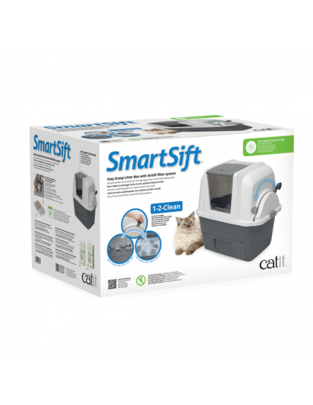 Catit Smart Sift pusiau automatinis kačių tualetas