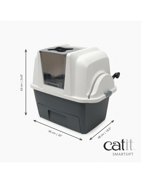 Catit Smart Sift pusiau automatinis kačių tualetas