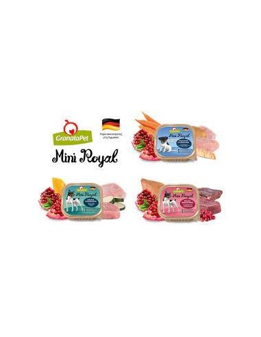 GranataPet MINI ROYAL konservai šunims su elniena ir anguso