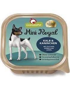 GranataPet MINI ROYAL konservai šunims su veršiena ir