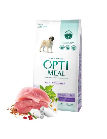 Optimeal visavertis sausas maistas mažų veislių suaugusiems