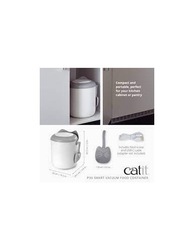 Catit PIXI Smart Vacuum vakuminis sauso maisto konteineris 9,6L