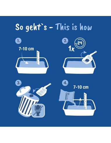 "Professional Classic" bentonitinis kraikas su pudra, 14kg