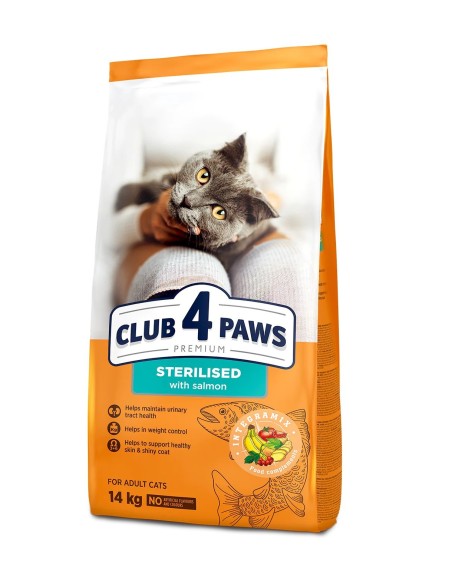 CLUB4PAWS PREMIUM sausas maistas suaugusioms sterilizuotoms