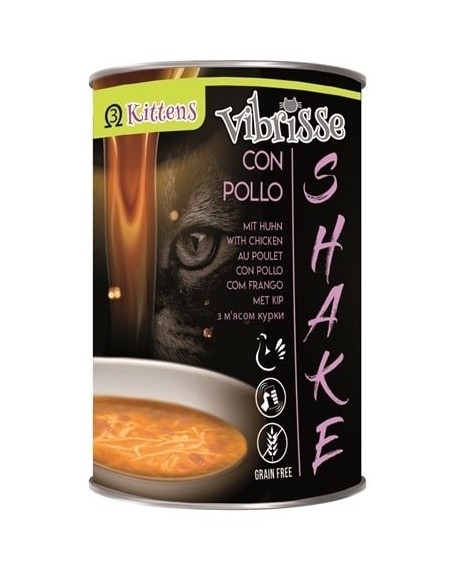 VIBRISSE Shake kokteilis - sriuba kačiukams su vištiena, 135g