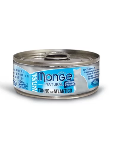 MONGE NATURAL tuno filė gabalėliai, 80g