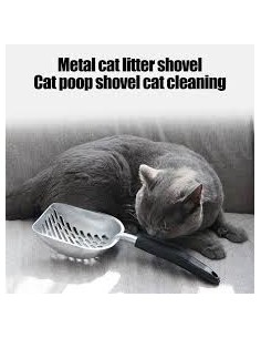 Kraiko semtuvas - aliuminis su gumine rankena, L