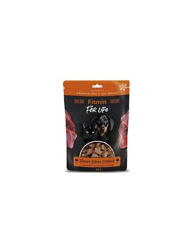 Fitmin for Life Freeze dried Ostrich šaltyje išdžiovinti skanėstai šunims ir katėms 30 g