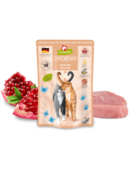 GranataPet DeliCATessen paštetas katėms su veršiena