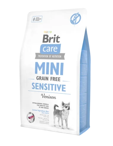 BRIT CARE Mini Sensitive hipoalerginis sausas maistas jautriems šunims