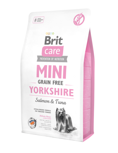 BRIT CARE Mini Yorkshire hipoalerginis sausas maistas Jorkšyro terjerams