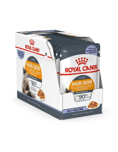 Royal Canin Hair & Skin Care konservai drebučiuose