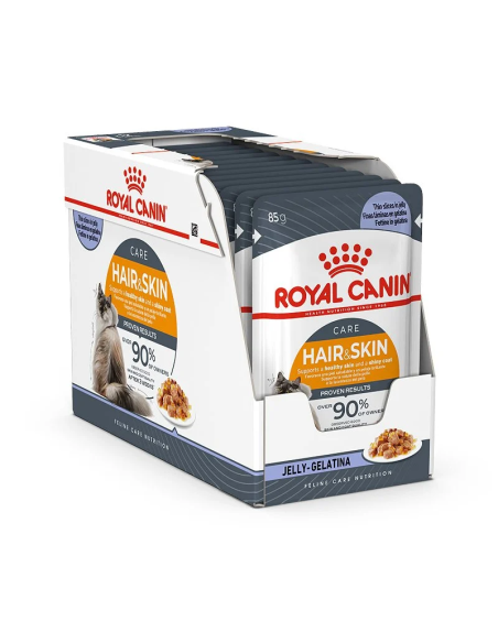 Royal Canin Hair & Skin Care konservai drebučiuose