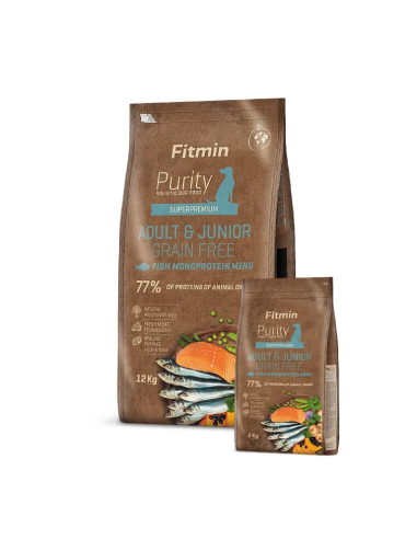 Fitmin Purity Adult & Junior Fish Sausas Maistas Šunims