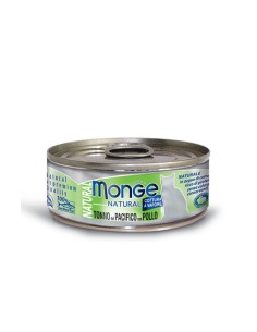 Monge Natural konservuotas pašaras katėms su geltonpelekiu tunu