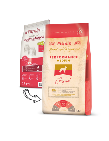 Fitmin Medium Performance sausas maistas šunims