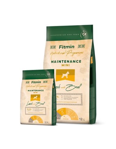 Fitmin Mini Maintenance Lamb & Beef sausas maistas šunims