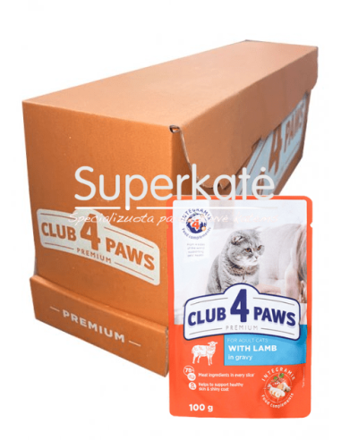 Club 4 paws konservai suaugusioms katėms