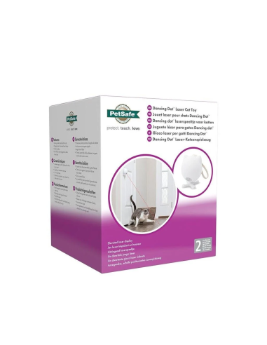 Lazerinis automatinis žaislas katėms "Šokantis taškelis"