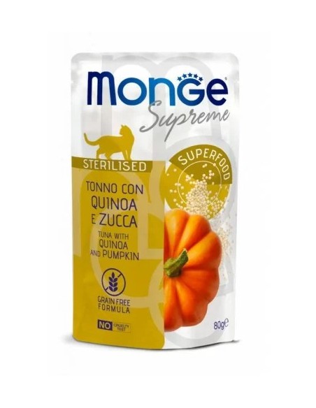 Monge Supreme konservai sterilizuotoms katėms su tunu