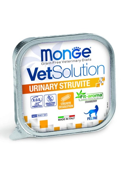 MONGE VetSolution Urinary-Struvite konservai katėms, 100g