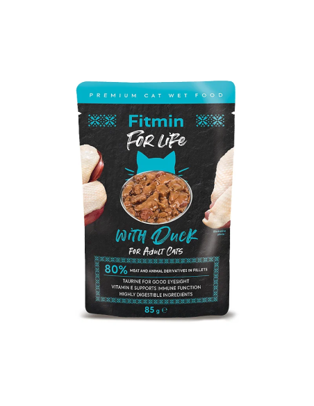 Fitmin for Life Adult Duck konservai katėms su antiena, 85g