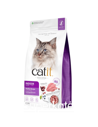 Catit Recipes sausas maistas sterilizuotoms katėms. Kalakutiena su vištiena