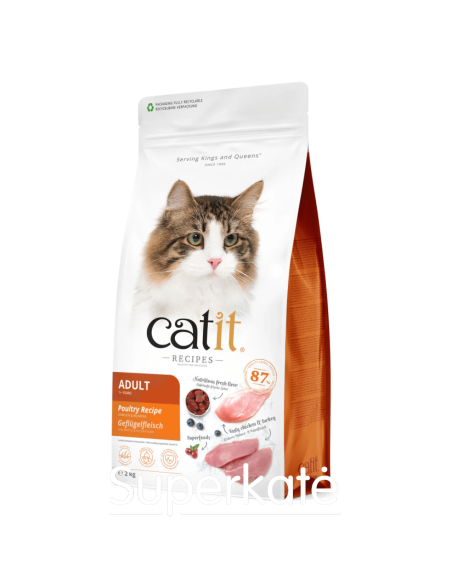 Catit Recipes sausas maistas suaugusioms katėms. 