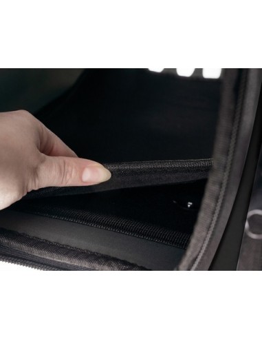 Purlov transportavimo krepšys standžiais šonais šunims ir katėms