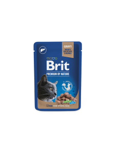 BRIT Premium konservai sterilizuotoms katėms su kepenėlėmis