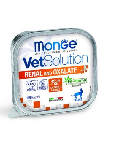 MONGE VetSolution Renal-Oxalate konservai katėms, 100g