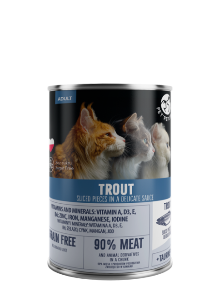 Pet republic konservai suaugusioms katėms. 