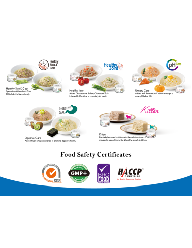 Cherie visaverčiai begrūdžiai vištienos putėsiai kačiukams, 80g