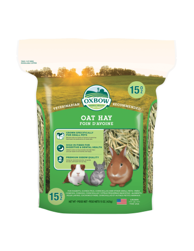 OXBOW Avižų šienas graužikams, 425g