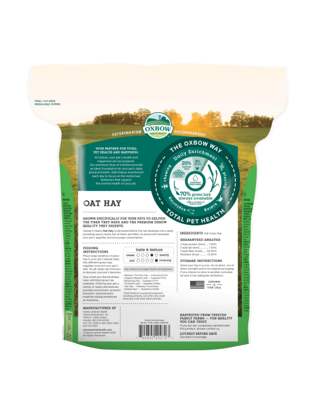 OXBOW Avižų šienas graužikams, 425g