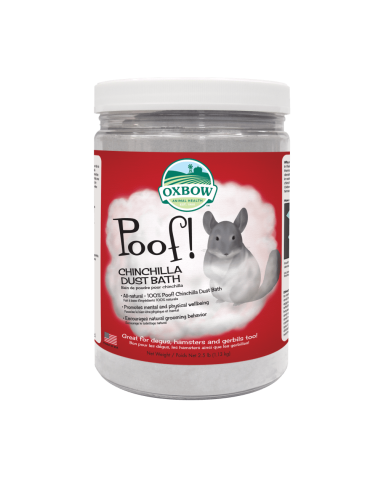 Oxbow POOF! Chinchilla Dust Bath...