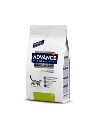 ADVANCE VETERINARY DIETS Cat Hypoallergenic Cat sausas pašaras alergiškoms katėms, 1,25kg