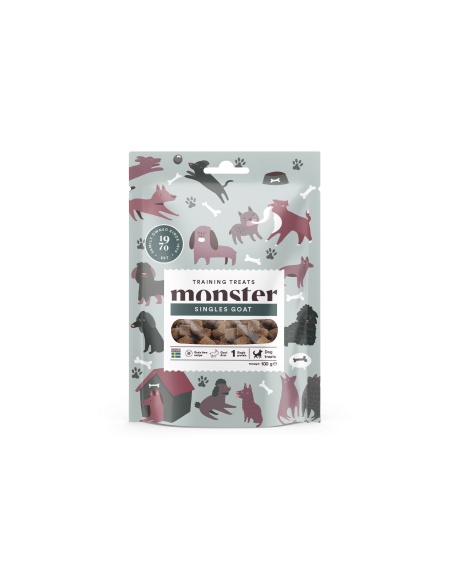 Monster skanėstai dresūrai su ožkiena šunims, 100g