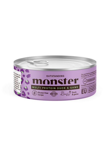Monster konservai su antiena ir žvėriena katėms, 100g
